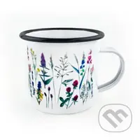 Smaltovaný hrnek Louka