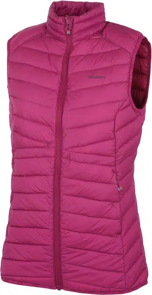 Husky Dresles L XL, dk. magenta Dámská vesta