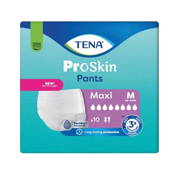 Tena Pants ProSkin Maxi M inkontinenční kalhotky 10 ks