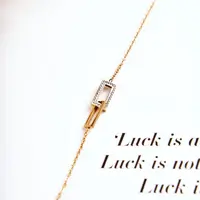 Giorgio&Dario Dámský náramek celebrity ocel s kubickými zirkony zlato