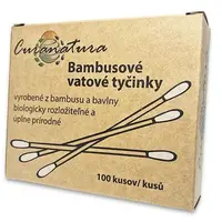 Curanatura Bambusové vatové tyčinky 100 ks