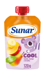 Sunar Cool ovoce Hruška, mango, banán kapsička 120 g