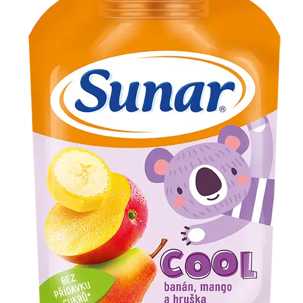 Sunar Cool ovoce Hruška, mango, banán kapsička 120 g