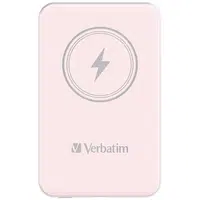 Verbatim Charge 'n' Go, magnetická, 5000 mAh, USB-C, růžová