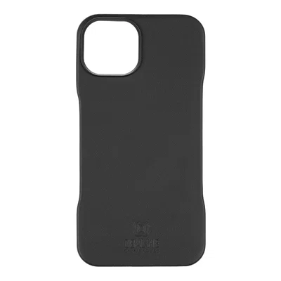 Zadní kryt OBAL:ME LeatherTanga pro Apple iPhone 14, černá