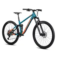 Celoodpružené kolo Ghost Kato FS Universal 27.5" 9.0 XS (15", 156-164 cm) Blue Grey/Orange Matt