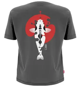 Kumu tričko rising sun šedé - xl