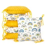 T-TOMI Vankúšikový mantinel MINKY Rainbow