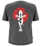 Kumu tričko rising sun šedé - xl