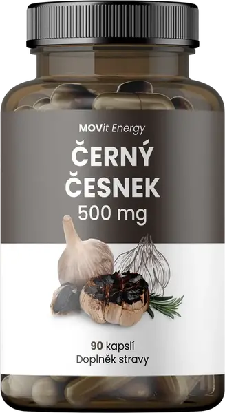 MOVit Černý Česnek 500mg cps.90