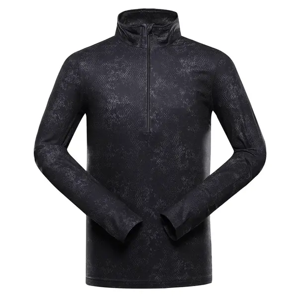 Pánské rychleschnoucí triko s prostretch alpine pro stans černá xl