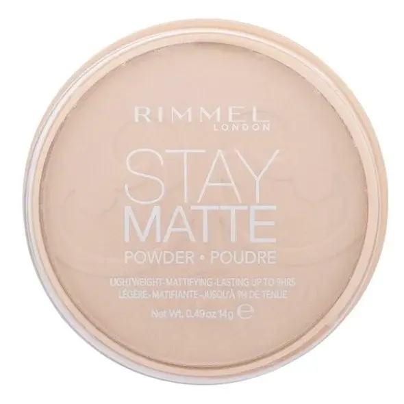 RIMMEL LONDON Stay Matte Kompaktní pudr 003 Peach Glow 14 g