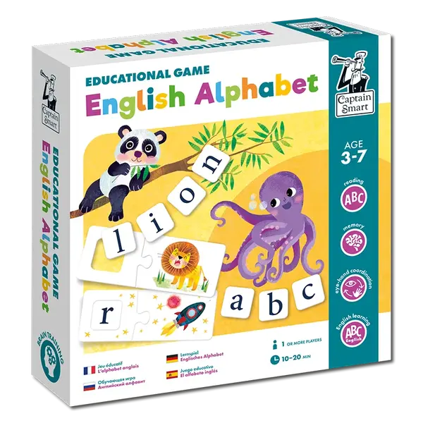 Captain Smart Anglická abeceda