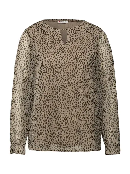 STREET ONE Blúzka  piesková / hnedá
