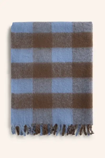 Přehoz Calma House Oslo 120 x 180 cm modrá barva