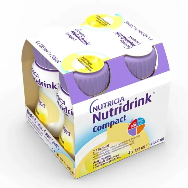 NUTRIDRINK Compact s vanilkovou príchuťou