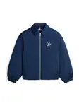 TOMMY HILFIGER Prechodná bunda  námornícka modrá / biela