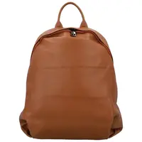 Trendy dámský kožený batoh Gevorg, koňakový