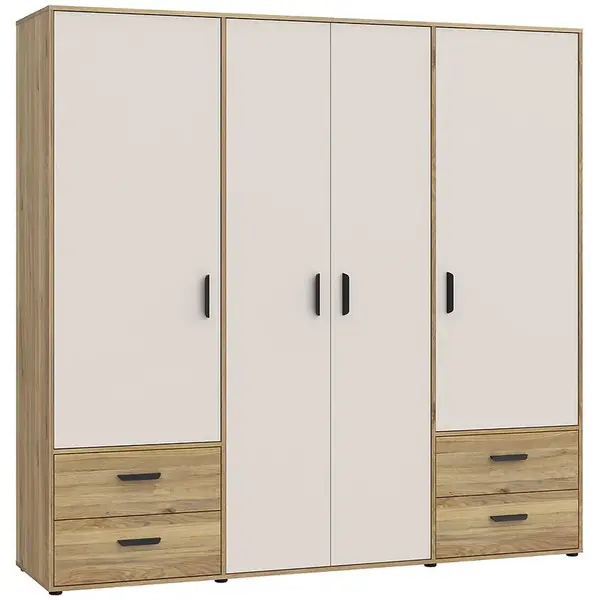 Skříň Mokkaro MOKS841-M802 písek/dub mauvella