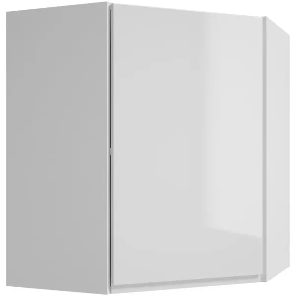 Kuchyňská rohová skříňka Paro A60 1D0S bílá