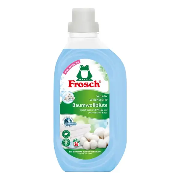 Frosch Eko s výtažky bavlny aviváž 900 ml / 36 praní