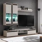 Obývacia stena Modo Cz Md Kašmír/Čierna