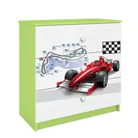 Detská komoda Babydreams zelená – Formula