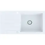 Granitový drez 1K 780x440 biela