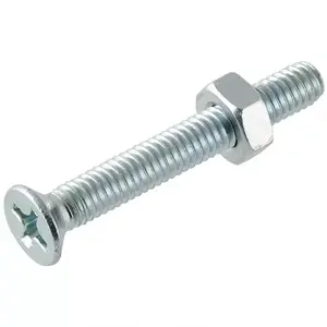 Skrutka plochá hlavička pozink. M3x30mm