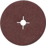 Fíbrový brúsny kotúč, 180 mm, P 80, 3 ks, Drel