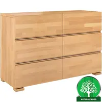 Komoda drevená buk 6s Skandica Vestre Prirodzené
