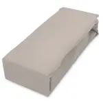 Plachta jersey s gumičkou 180x200 sivá