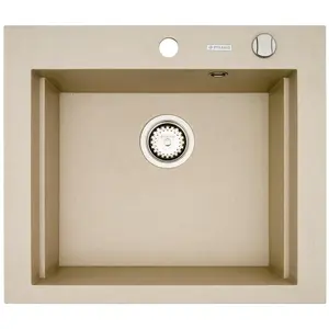 Dřez Siros (57x515) 1B pískově béžová