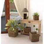Košík Nordic Square Ratan/Plast 25x30x30