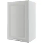 Kuchynská skrinka Emporium W2/45 light grey stone/biela