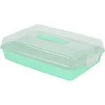 Box na zákusky zelený