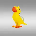 Kľúčenka papagáj LED VO2909