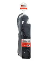 Predlžovací kábel Q-352f 4x Z/U 2m čierny