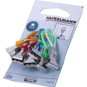 Háčik s klipom mix farieb 16091