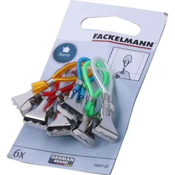 Háčik s klipom mix farieb 16091