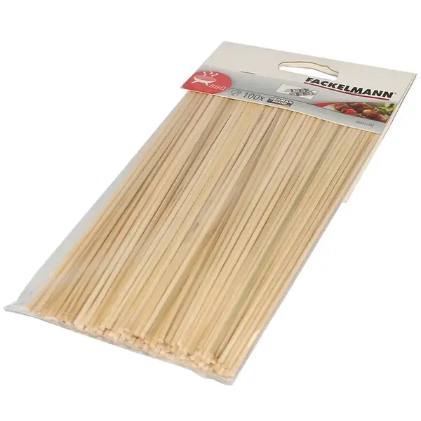 Špajdle na špízy Bambus 100 ks 20 cm 56521