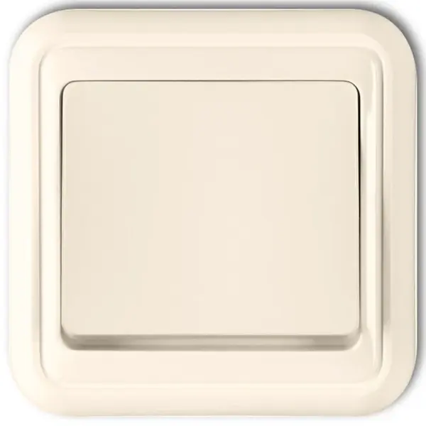 L 1WPT-1 vypínač Liza jendotlivý béžový