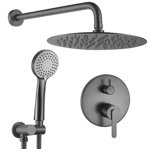 Sprchová súprava podomietková Rea Ontario titán + BOX