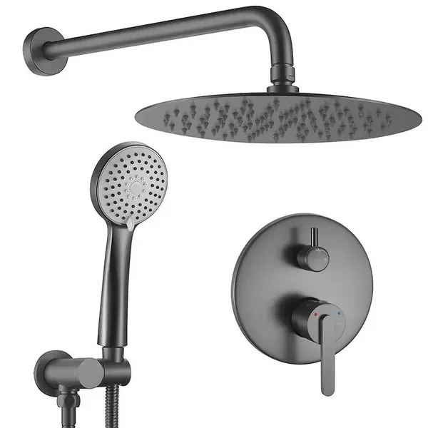 Sprchová súprava podomietková Rea Ontario titán + BOX