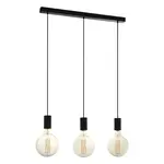 Závesné osvetlenie Eglo POZUETA čierna 98662