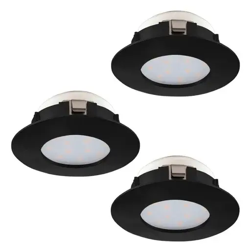 LED bodové osvetlenie Eglo PINEDA čierna 900744