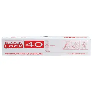 Montážna sada Glassblocks pre 40 tvárnic GBBLLOCK40
