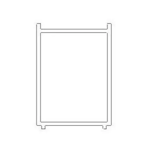 Rozširujúci profil pre sprchové dvere SAT TEX NDTEXROZP195