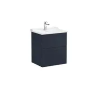 Kúpeľňová skrinka s umývadlom VitrA Root 60x67x46 cm modrá mat ROOTC60BINTC