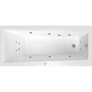 Masážna vaňa SIKO Idea Plus 170x75 cm BASIC akrylát pravá SIKOHMBID170P